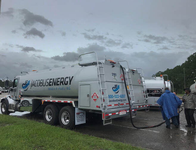 mobile fueling in a hurrican